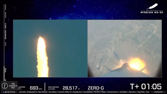 Τζεφ Μπέζος: Η πρώτη αποτυχημένη εκτόξευση πυραύλου της Blue Origin - Δείτε βίντεο