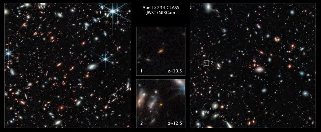 Νέα «ανακάλυψη» του James Webb: Βρήκε δύο από τους παλαιότερους και απρόσμενα φωτεινούς γαλαξίες στο σύμπαν