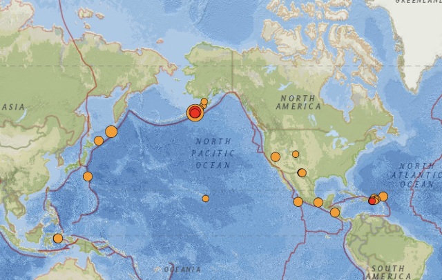 ΗΠΑ: Σεισμός 7,3 βαθμών στην Αλάσκα – Εκδόθηκε προειδοποίηση για τσουνάμι