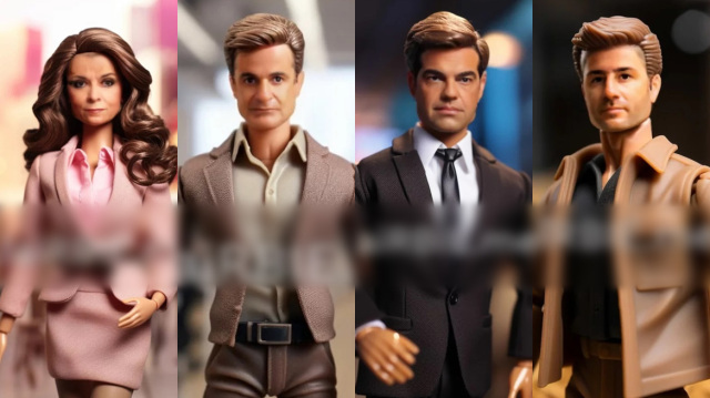 Οι Έλληνες πολιτικοί στον κόσμο της Barbie με τη βοήθεια της τεχνητής νοημοσύνης - Δείτε φωτογραφίες