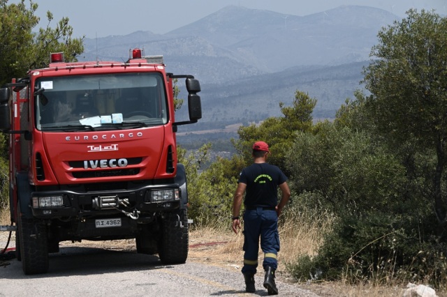 Καλύτερη η εικόνα της φωτιάς στο Κιλκίς