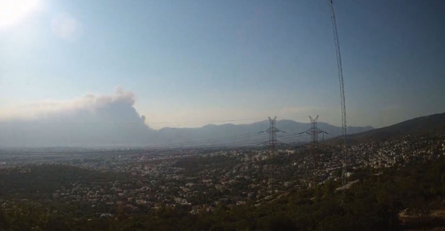 Φωτιά στην Πάρνηθα – Meteo: Timelapse βίντεο δείχνει πώς ξεκίνησε και εξελίχθηκε