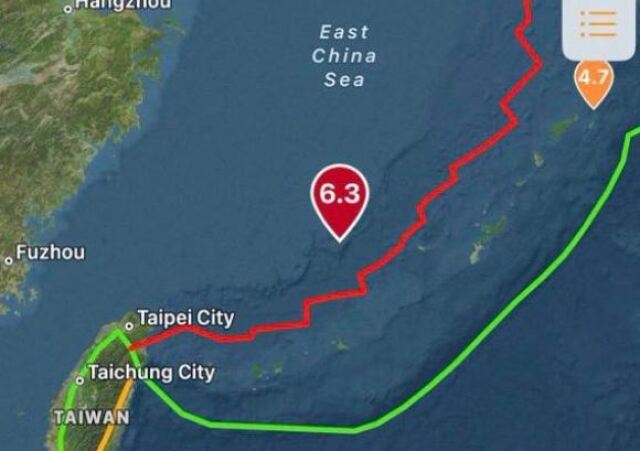 Ισχυρός σεισμός 6,3 Ρίχτερ στην Ταϊβάν – Χτυπήθηκαν τα νοτιοανατολικά