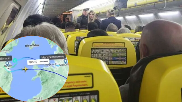 Πτήση Μάντσεστερ-Δουβλίνο της Ryanair έκανε κύκλους πάνω από την Ιρλανδία – Τελικά κατέληξε στο Παρίσι – Δείτε βίντεο