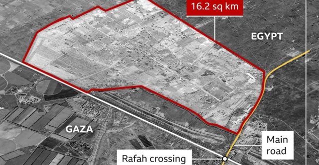Γιγαντιαίο camp έξω από τη Γάζα χτίζουν οι Αιγύπτιοι - Τείχος και εγκαταστάσεις για να υποδεχθούν Παλαιστινίους