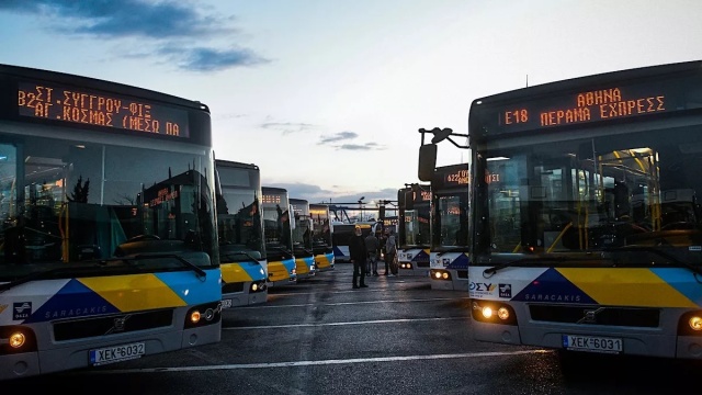 Χαμός νέων λεωφορείων στην Αθήνα