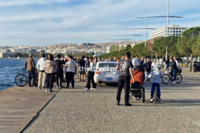 Θεσσαλονίκη: 65χρονη έπεσε στον Θερμαϊκό - Μεταφέρθηκε στο νοσοκομείο