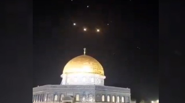 Ισραήλ: Δείτε τη στιγμή της αναχαίτισης των ιρανικών drone πάνω από το Όρος του Ναού στην Ιερουσαλήμ