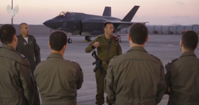 Στη βάση των F-35 O αρχηγός του ισραηλινού στρατού – Η επίθεση του Ιράν δεν θα μείνει αναπάντητη