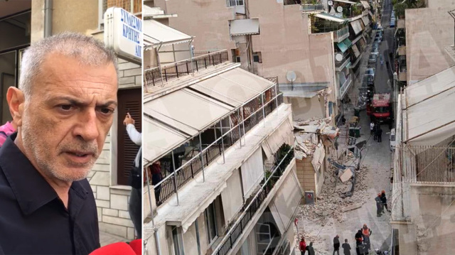 Γιάννης Μώραλης: Είχαν βγάλει ηλεκτρονική άδεια για μικρές εργασίες στο κτίριο που κατέρρευσε στο Πασαλιμάνι