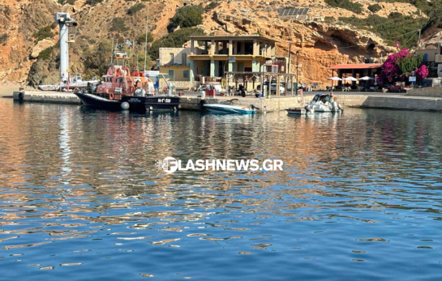 Εντοπίστηκαν 42 μετανάστες σε λέμβο νότια της Γαύδου