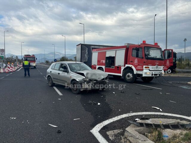 Λαμία: Νεκρός 54χρονος σε τροχαίο στον κόμβο της Αγίας Μαρίνας