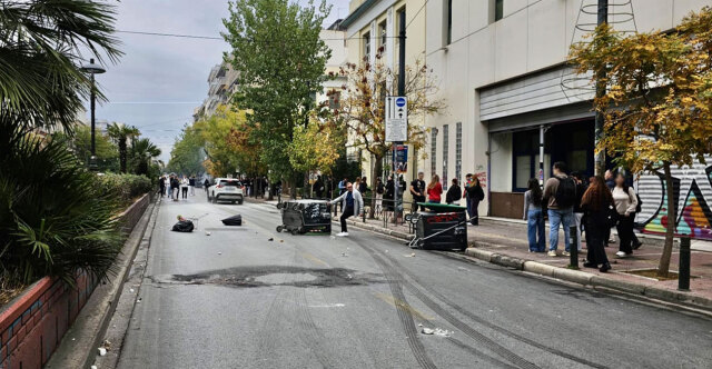 Ένταση στην Πατησίων – Στο σημείο ΜΑΤ και ομάδα Δράση