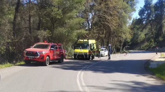 Εύβοια: Τροχαίο με νεκρή 75χρονη