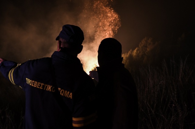 Φωτιά στις Σέρρες: Χωρίς ενεργό μέτωπο – Μάχη με τις διάσπαρτες εστίες