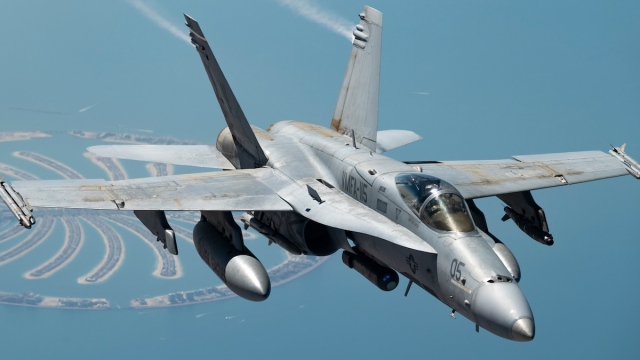 Το αμερικανικό F-18 που καταρρίφθηκε στην Ερυθρά Θάλασσα