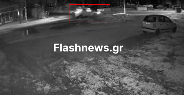 Βίντεο-σοκ: Η στιγμή της μοιραίας σύγκρουσης στη λεωφόρο Σούδας