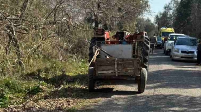 Νεκρή 65χρονη στη Γαβαλού Μακρυνείας που έπεσε από τρακτέρ