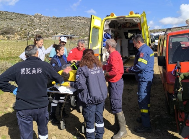 Σητεία: Πήγε να μαζέψει αγκινάρες και τραυματίστηκε