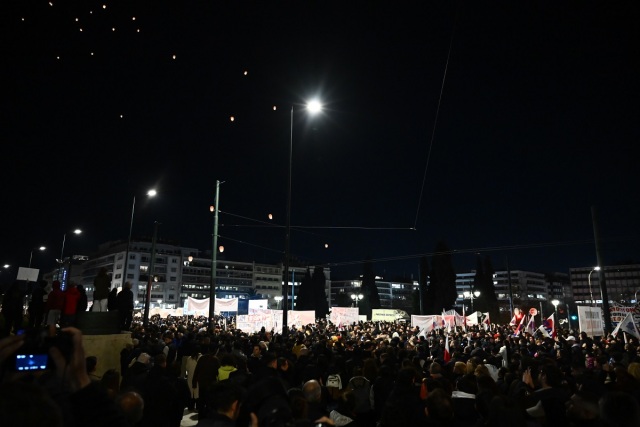 Ποιοι δρόμοι είναι κλειστοί στο κέντρο της Αθήνας λόγω της συγκέντρωσης για τα Τέμπη