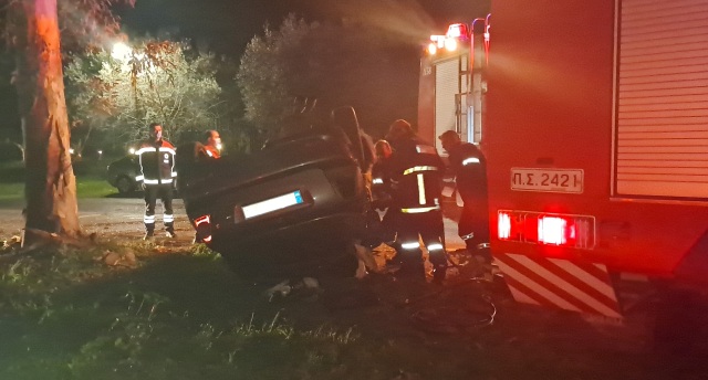Τραγωδία στη Σπάρτη: Τρεις φοιτητές νεκροί σε τροχαίο - Το αυτοκίνητό τους χτύπησε σε δέντρο και ανετράπη