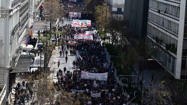 Τέμπη: Μαθητικές συγκεντρώσεις και πορείες - Κλειστό το κέντρο της Αθήνας, 4 συλλήψεις