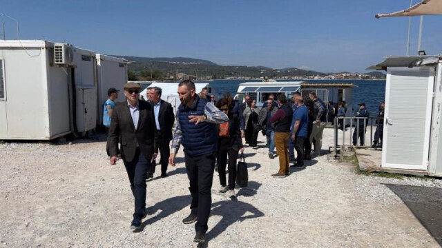 Στο ΚΥΤ Καρα Τεπέ οι πρέσβεις και διπλωματικοί ακόλουθοι της ΕΕ - Δείτε φωτογραφίες