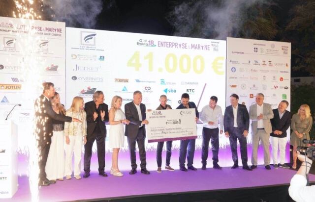 «Μαζί για το Παιδί»: €41.000 από το Enterprise Marine Golf Tournament για τη στήριξη παιδιών με αναπηρία
