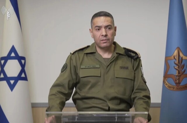 Διακόπηκε η συνέντευξη Τύπου της ισραηλινής αεροπορίας λόγω επικείμενης επίθεσης