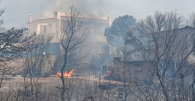 Πού έχει φωτιά τώρα στην Ελλάδα - Χάρτης δείχνει live τα πύρινα μέτωπα σήμερα 26/6