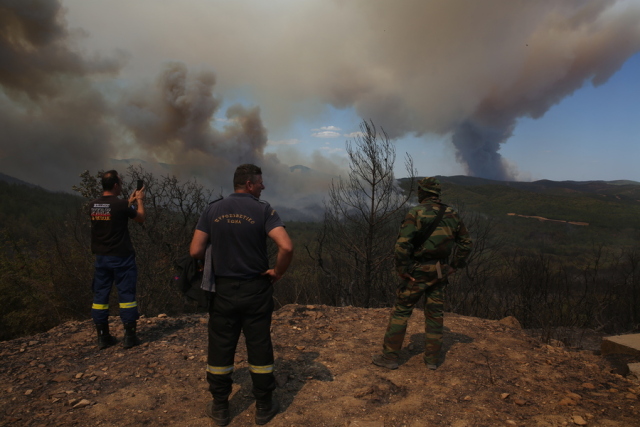 Πολύ υψηλός κίνδυνος πυρκαγιάς την Πέμπτη σε Αττική και άλλες τέσσερις περιοχές