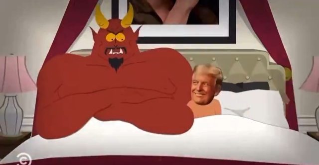 South Park: Έδειξε τον Ντόναλντ Τραμπ γυμνό και με… έλλειψη προσόντων στο κρεβάτι με τον Σατανά – Οργή από τον Λευκό Οίκο