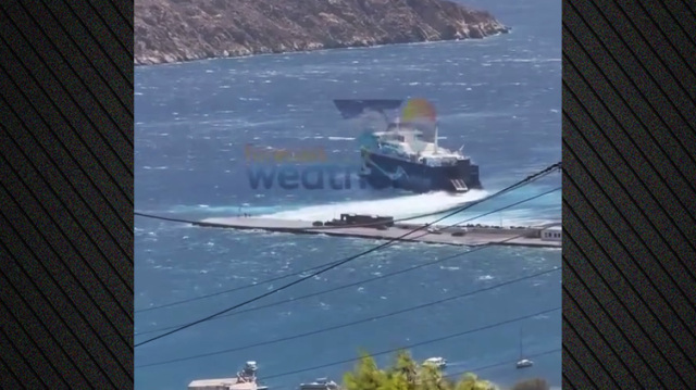 Τα μποφόρ στο Αιγαίο αναστατώνουν τα αυγουστιάτικα ταξίδια: Ακυρώσεις δρομολογίων και παρακάμψεις προορισμών - Δείτε βίντεο