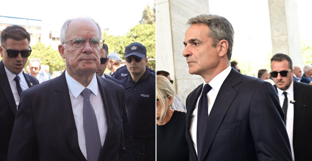 Δείτε ποιοι πολιτικοί έδωσαν το «παρών» στην κηδεία της Λένας Σαμαρά