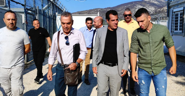 Στην Αμυγδαλέζα ο Πλεύρης: Φυλακή ή επιστροφή για όσους μπαίνουν παράνομα στη χώρα
