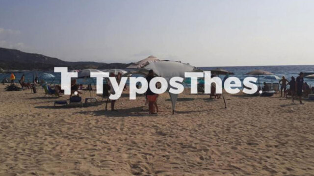 Έφοδος σε γνωστό κάμπινγκ στη Χαλκιδική μετά από καταγγελία τουρίστριας - Ξηλώνουν ομπρέλες και εξοπλισμό, δείτε φωτογραφίες