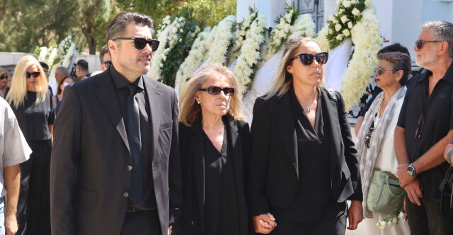 Το τελευταίο αντίο στον Δημήτρη Κωνσταντάρα σ&tau