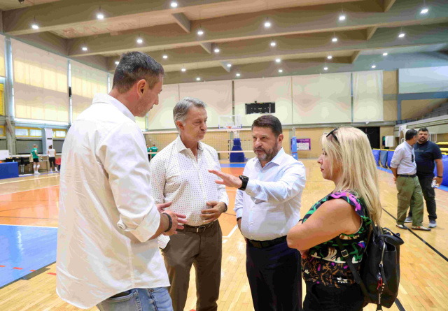 Χαρδαλιάς: Αναβαθμίζουμε τις εγκαταστάσεις του κλειστού γυμναστηρίου του Μετς