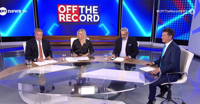 Σεισμός στην Εύβοια: Η στιγμή που τα 5,2 Ρίχτερ πιάνουν στον αέρα τους δημοσιογράφους της ΕΡΤ (βίντεο)