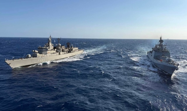 Διμερής άσκηση του Πολεμικού Ναυτικού με την Ινδία σε Μυρτώο και κεντρικό Αιγαίο - Δείτε φωτογραφίες