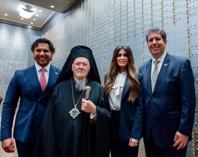 Στην Ουάσινγκτον ο Οικουμενικός Πατριάρχης Βαρθολομαίος: Θερμή υποδοχή από την Κίμπερλι Γκιλφόιλ