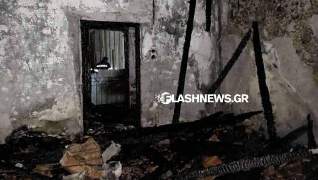 Φωτιά σε σπίτι στα Χανιά – Νεκρή 74χρονη