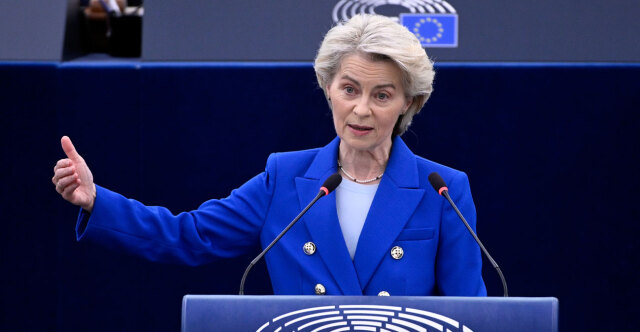 Ευρωπαϊκό Κοινοβούλιο: Απορρίφθηκαν οι προτάσεις μομφής κατά της Ούρσουλα φον ντερ Λάιεν