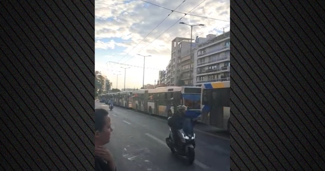 Κομβόι λεωφορείων στη Βασιλίσσης Σοφίας, 1.500 οπαδοί της Αμπερντίν πάνε Νέα Φιλαδέλφεια για το ματς με την ΑΕΚ