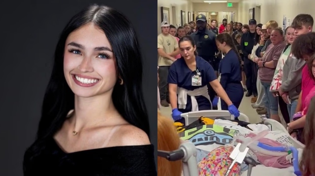 Βίντεο που ραγίζει καρδιές: Ο βουβός φόρος τιμής για τη δωρεά οργάνων από 18χρονη τσιρλίντερ που πυροβολήθηκε από 27χρονο