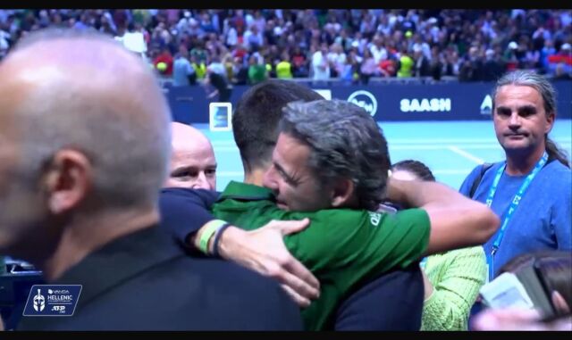 Τα συγχαρητήρια στον Τζόκοβιτς για τον 101ο τίτλο της καριέρας του από τον Νίκο Σταθόπουλο