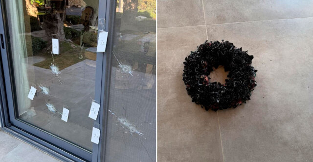 Μέσα στο σπίτι ήταν η οικογένεια του επιχειρηματία όταν το γάζωσαν με 14 σφαίρες - Η βαλλιστική θα δώσει τις πρώτες απαντήσεις