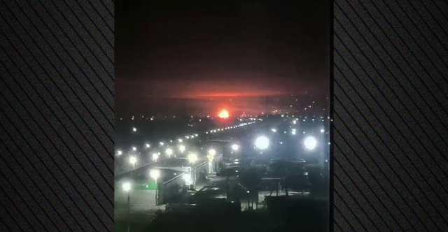 Η Ουκρανία ανακοίνωσε ότι έπληξε στη διάρκεια της νύχτας το ρωσικό διυλιστήριο πετρελαίου Αφίπσκι