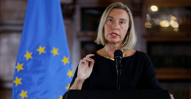 Κομισιόν: Ελεύθεροι αφέθηκαν οι Μογκερίνι και Σανίνο, συνεχίζεται η έρευνα για ενδεχόμενη απάτη