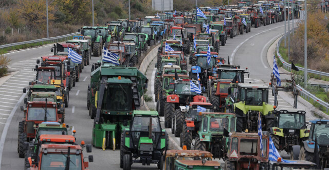 Με νέα μπλόκα συνεχίζουν οι αγρότες: Ο «χάρτης» των κινητοποιήσεων σε όλη την Ελλάδα και οι ρυθμίσεις της τροχαίας